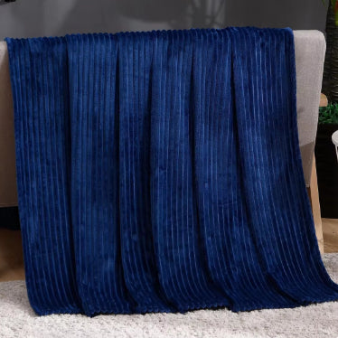 Manta Cobertor Microfibra Canelada